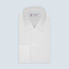 View 1 of product Two-Fold 200 White Cotton Shirt with T&A Collar and Double Cuffs