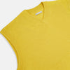 View 2 of product Canary Yellow Fine Merino V-Neck Vest