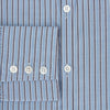 View 4 of product Steel Blue Ticking Stripe Westminster Shirt