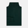 View 4 of product Forest Green Half-Zip Cashmere Jumper
