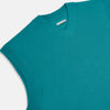 Turquoise Fine Merino V-Neck Vest