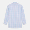 Pink and Light Blue Check Cotton Regular Fit Mayfair Shirt