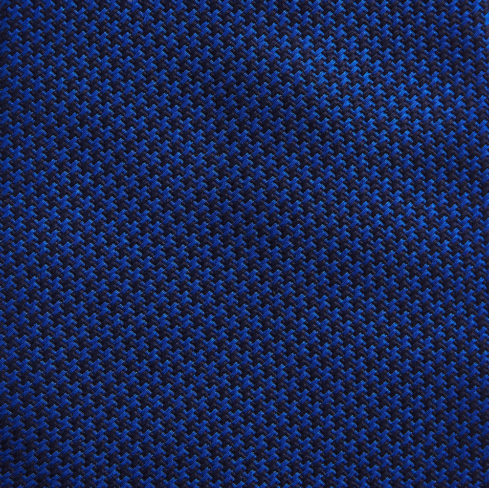 HOUNDSTOOTH NAVY CRUISE TIE