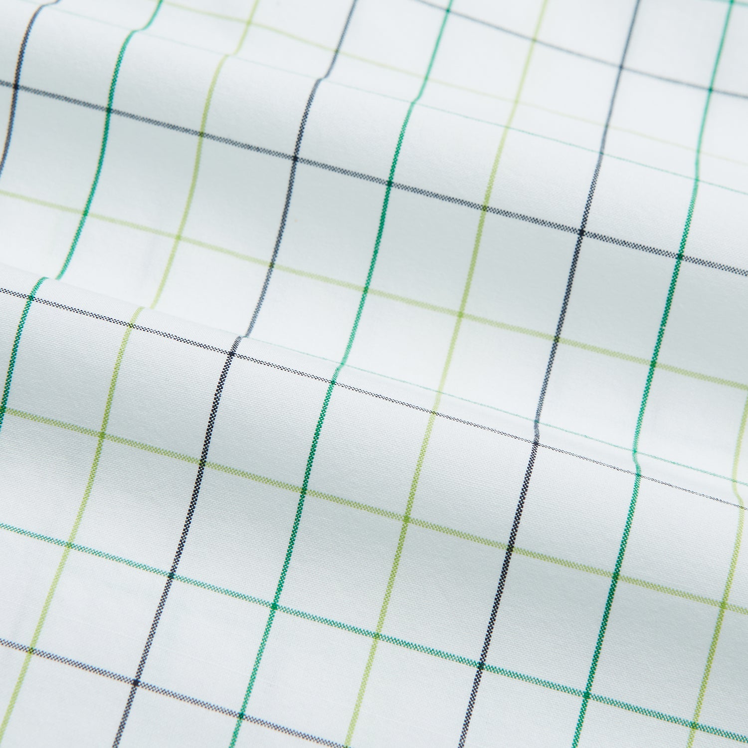 View 6 of product Dark Green Grid Check Mayfair Shirt