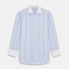 View 1 of product Light Blue Multi Stripe Cotton Regular Fit Penrose Shirt