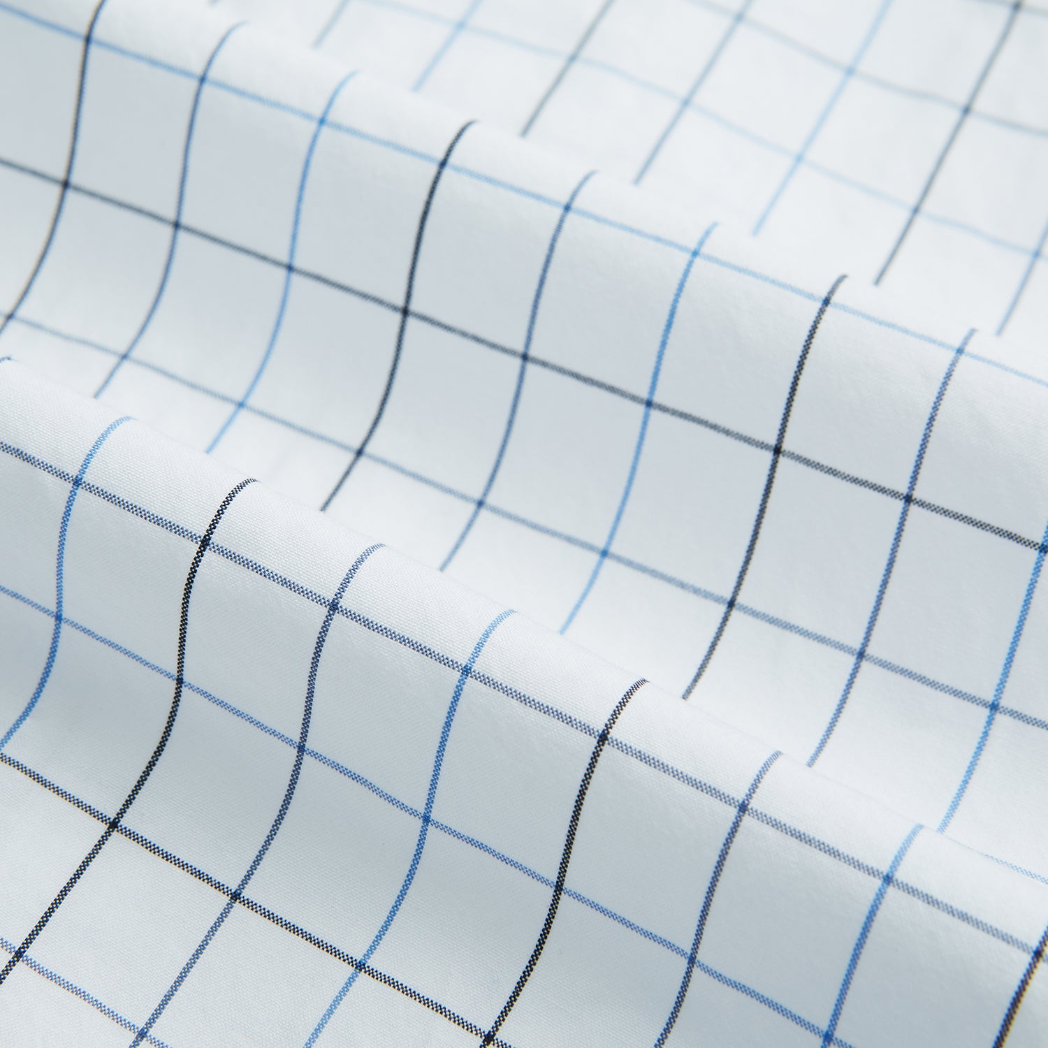 View 6 of product Blue Grid Check Mayfair Shirt