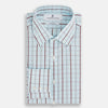 View 5 of product Burgundy Combination Check Mayfair Shirt