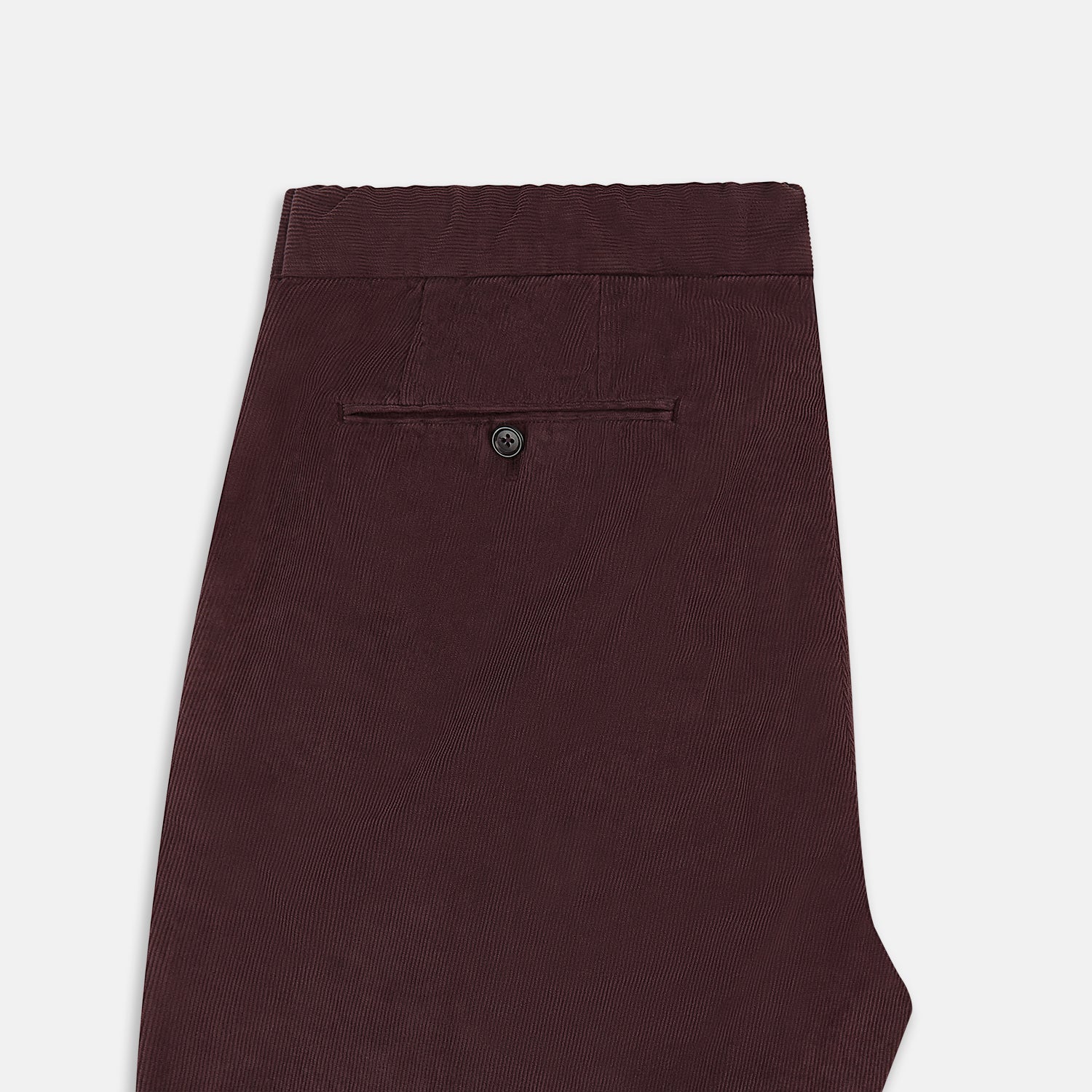 View 5 of product Burgundy Corduroy Miles Trousers