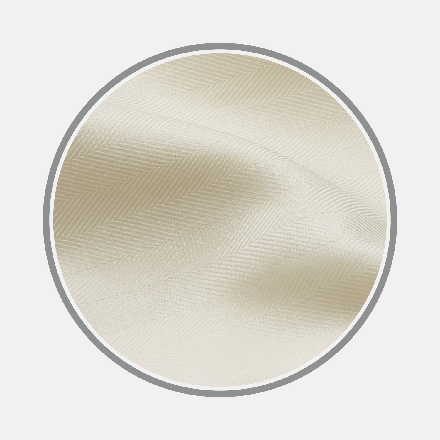 View 1 of product Cream Herringbone Cotton Fabric