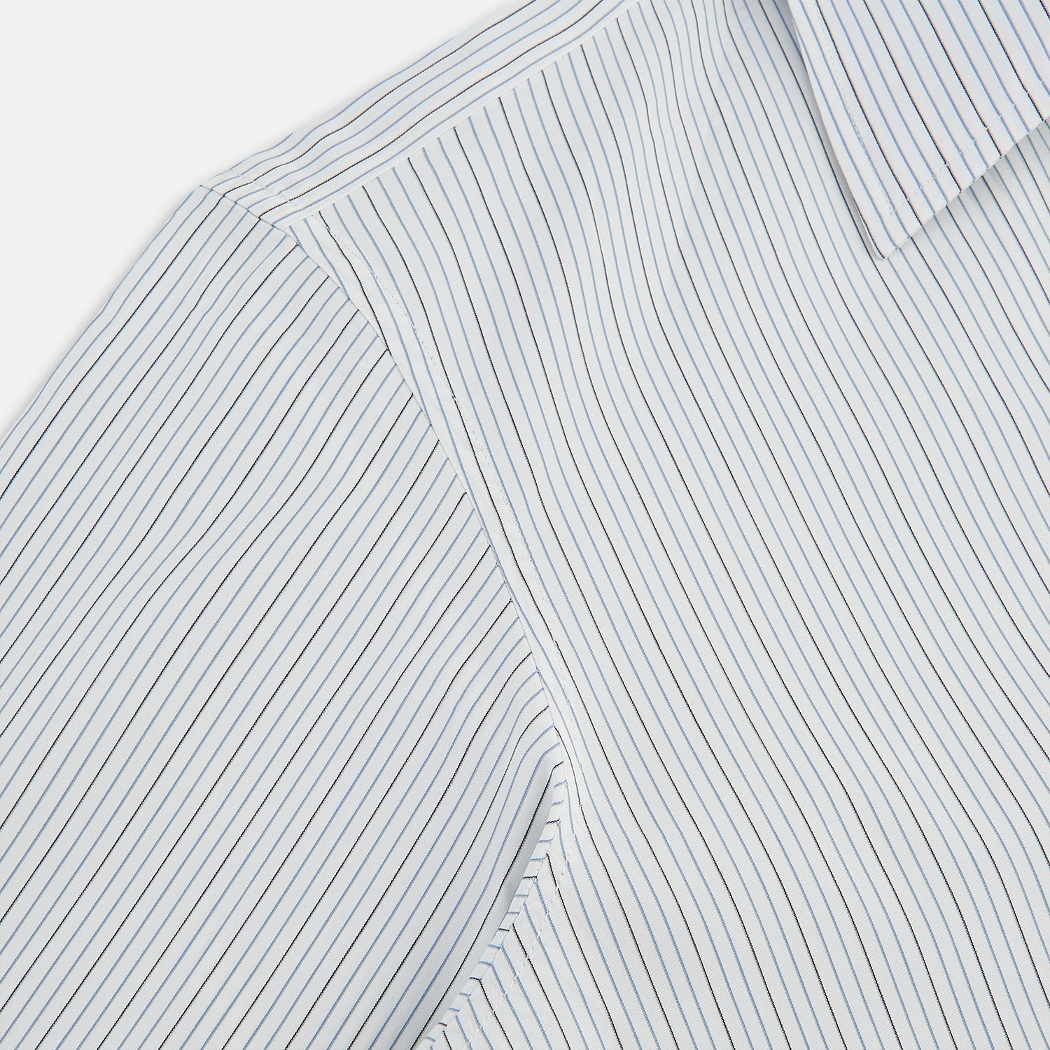 View 6 of product Grey and Blue Pinstripe Westminster Shirt