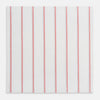 View 3 of product Coral Track Stripe Hand-Rolled Handkerchief