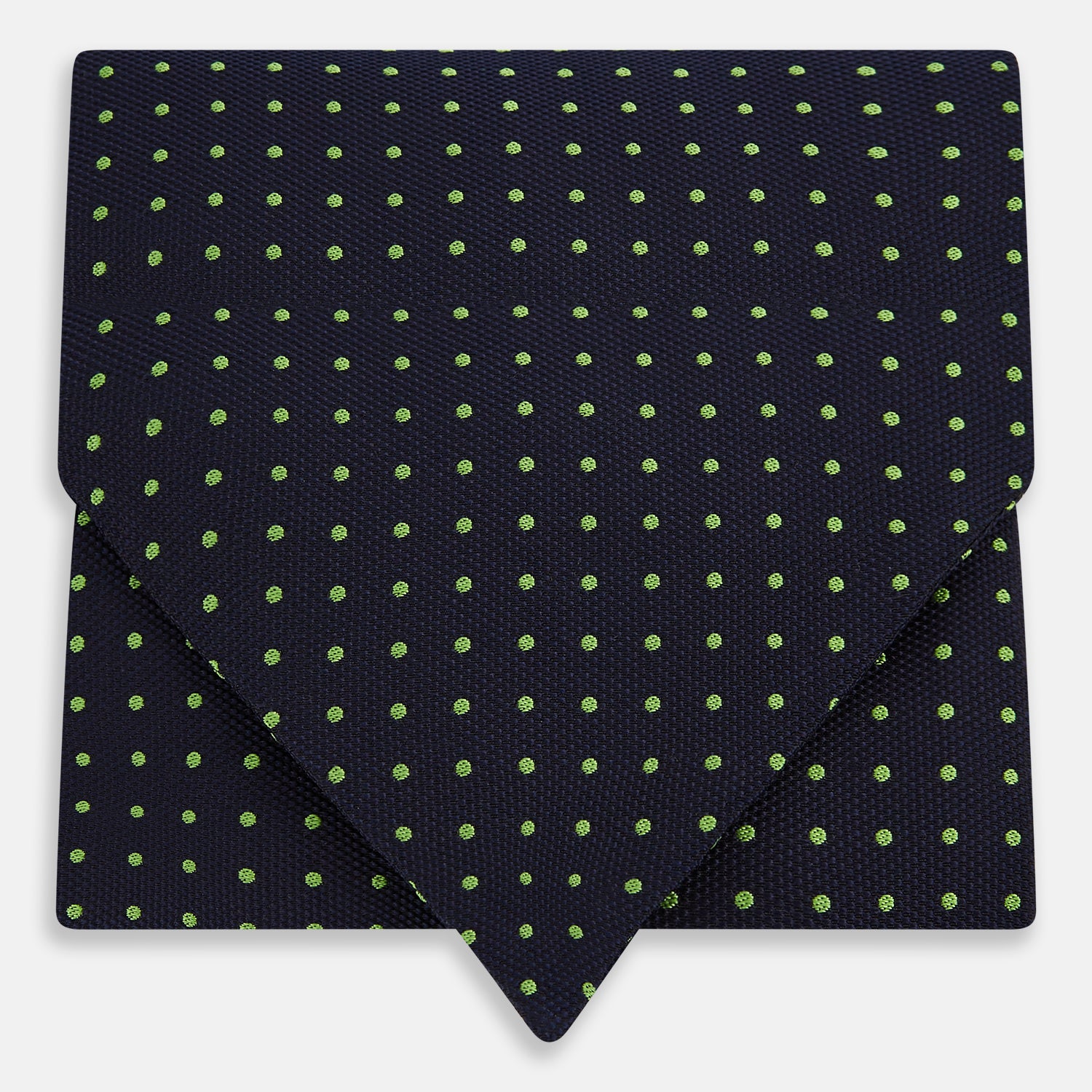 Green Micro Dot and Navy Silk Cravat – Turnbull & Asser