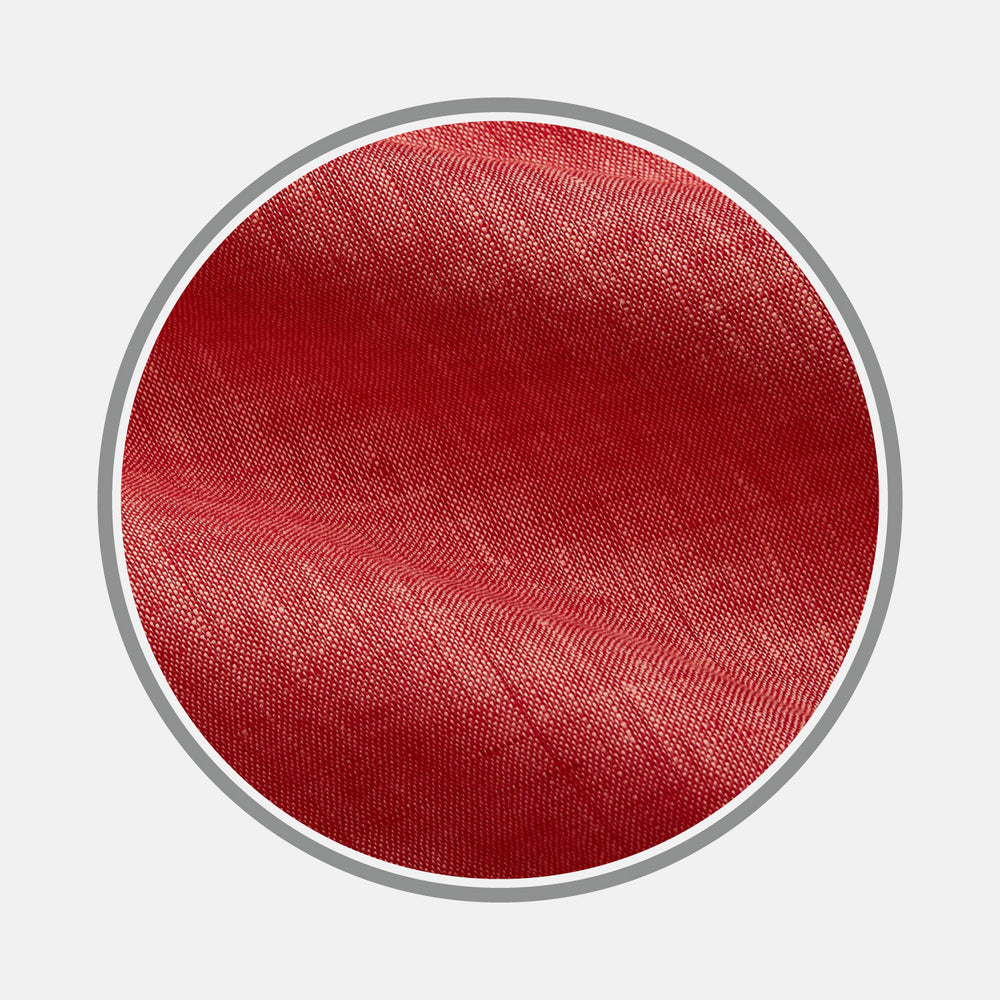 Pink Plain Linen Fabric