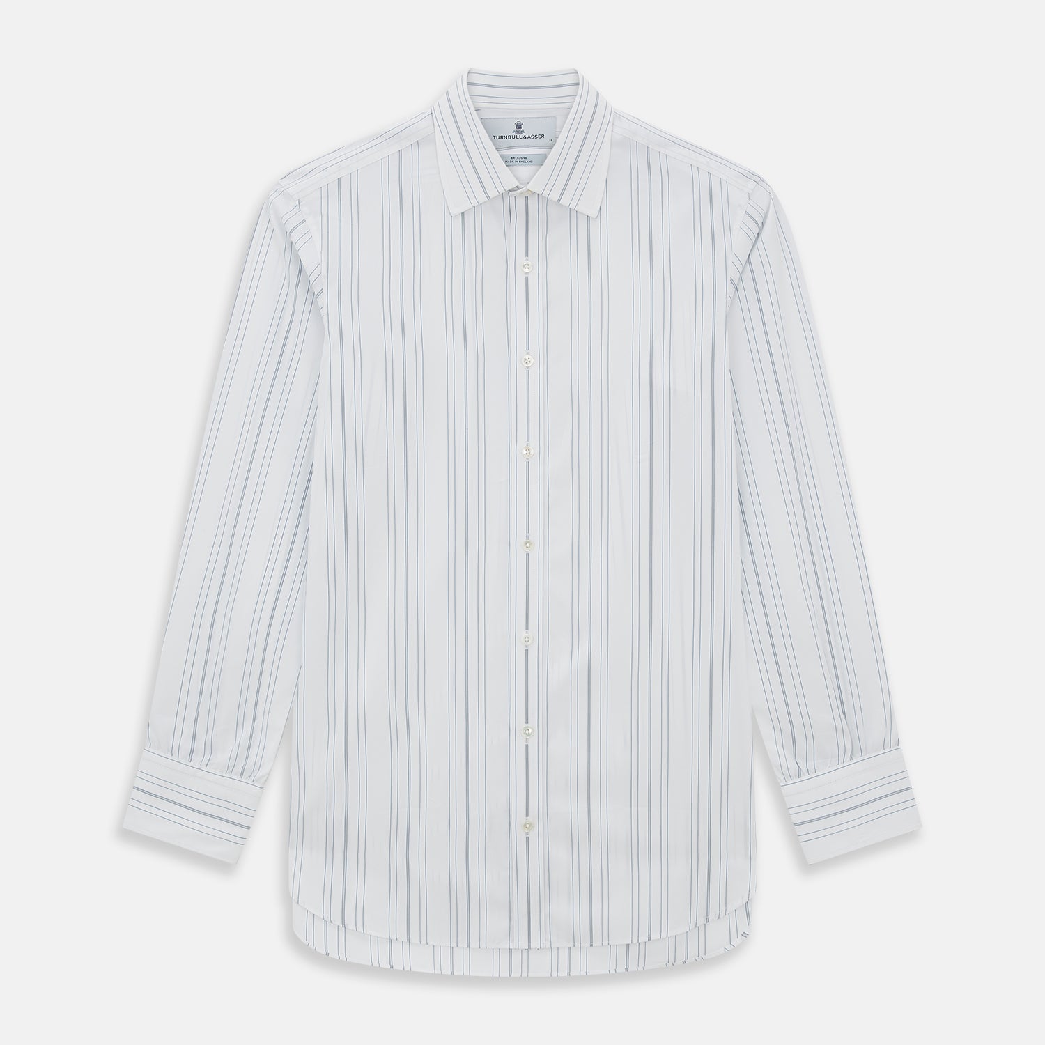 View 1 of product Pale Blue Multi Stripe Mayfair Shirt