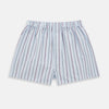 Pale Blue And Pink Multi Stripe Godfrey Boxer Shorts