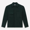 View 1 of product Forest Green Greenwich Knitted Overshirt