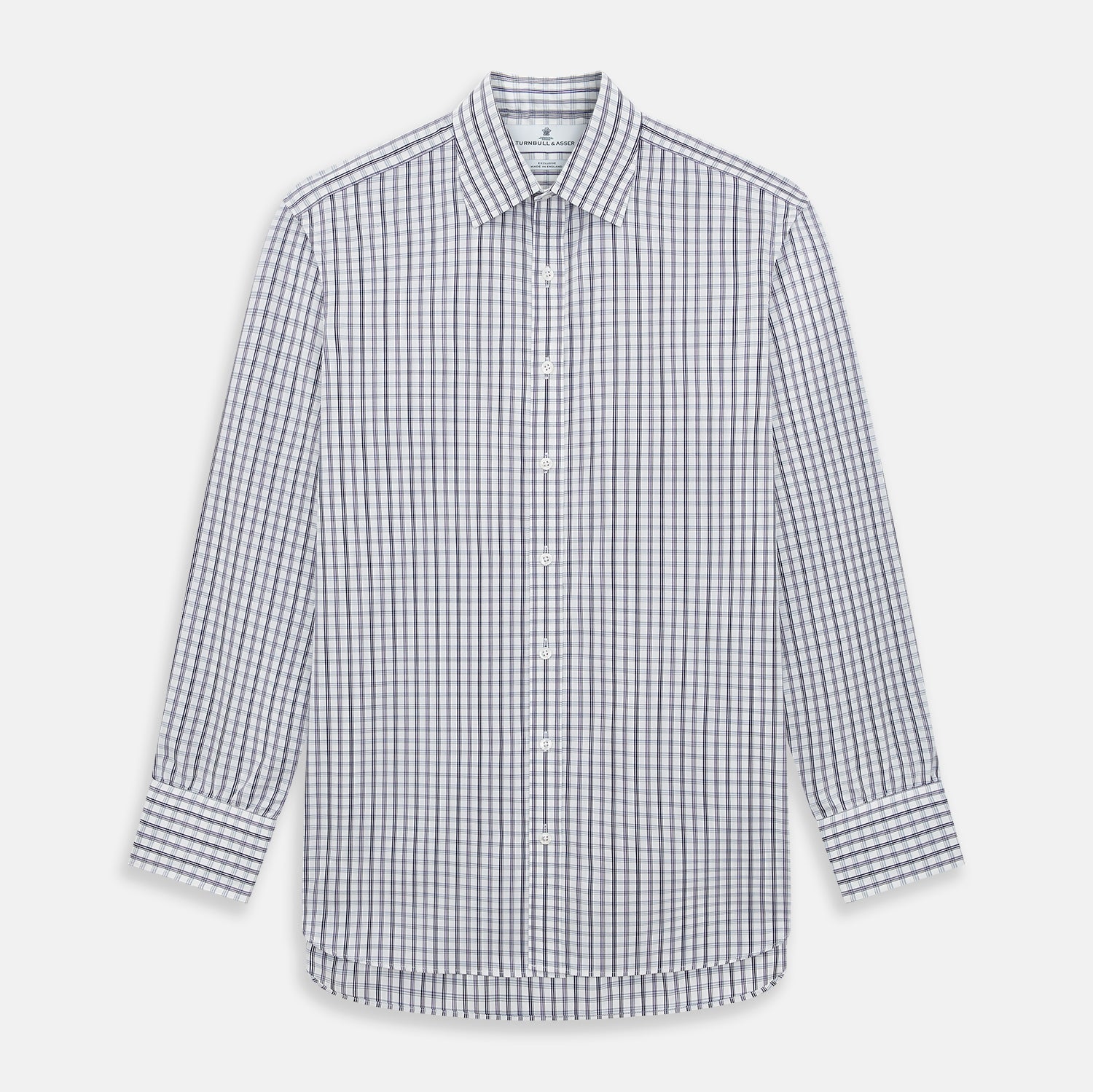 View 1 of product Purple Multi Check Mayfair Shirt