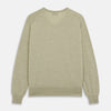 Light Green Kennedy Merino V-Neck Jumper