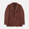 View 2 of product Red Lambswool Herringbone Bern Blazer