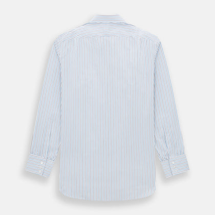 Blue Multi Halo Stripe Mayfair Shirt Image 2