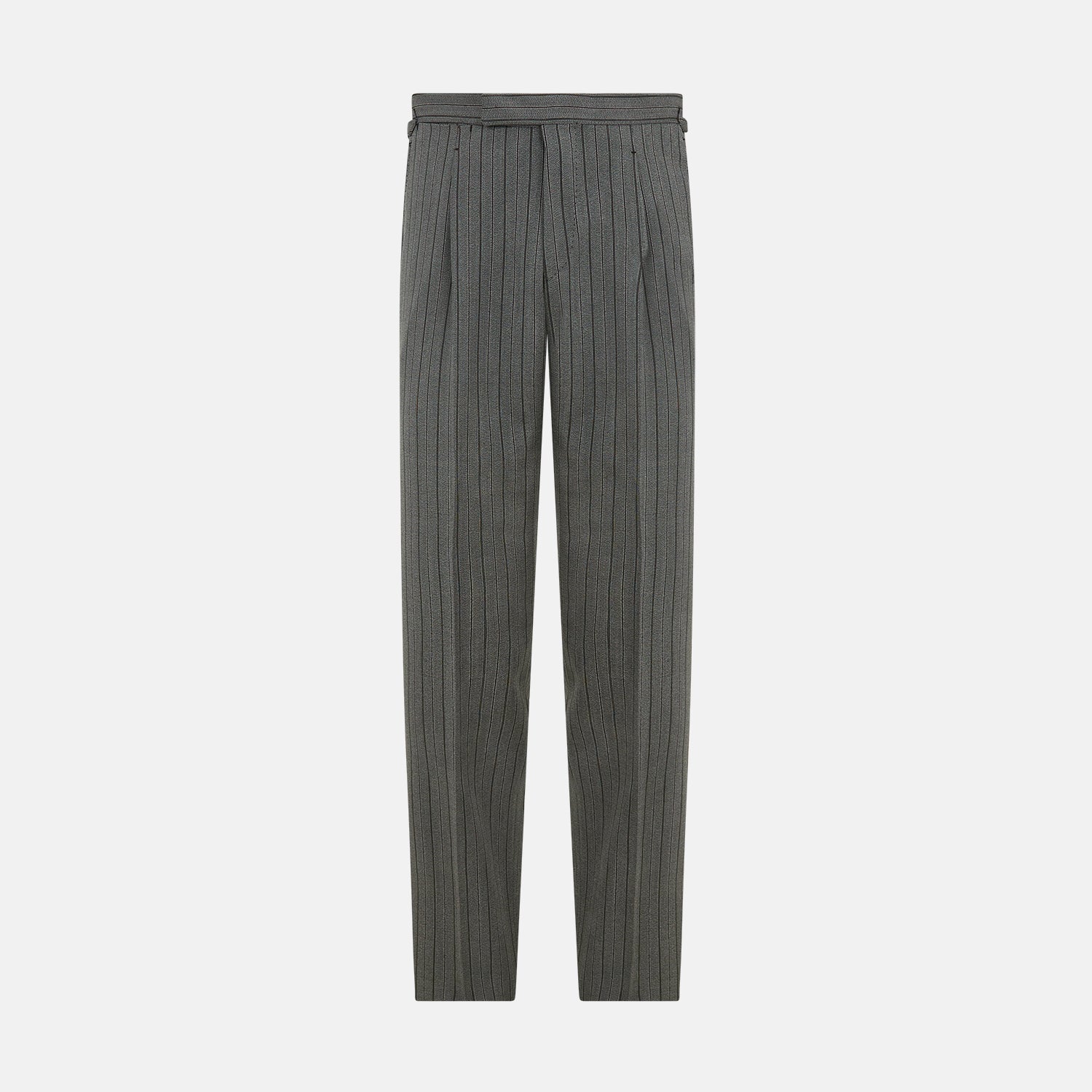 black petite midi dress Curvy Stripe Wide Leg Pants main image 0
