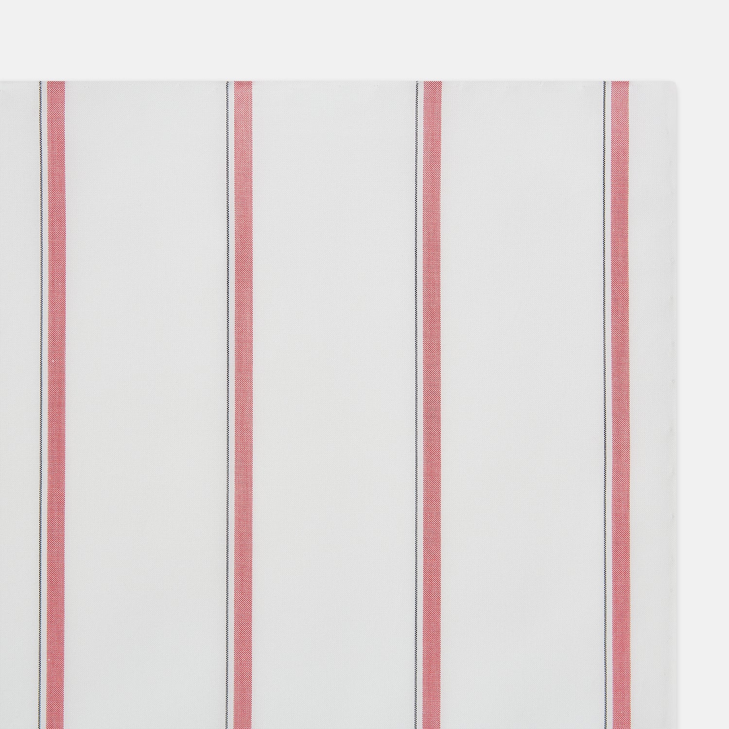 View 2 of product Coral Track Stripe Hand-Rolled Handkerchief