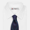 View 2 of product Green and Navy Window Pane Silk Tie