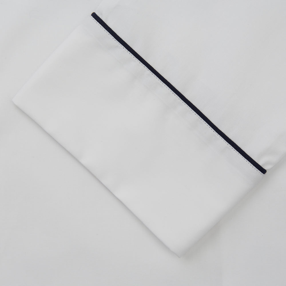 Women's Harriet Plain White Cotton Pyjama Set