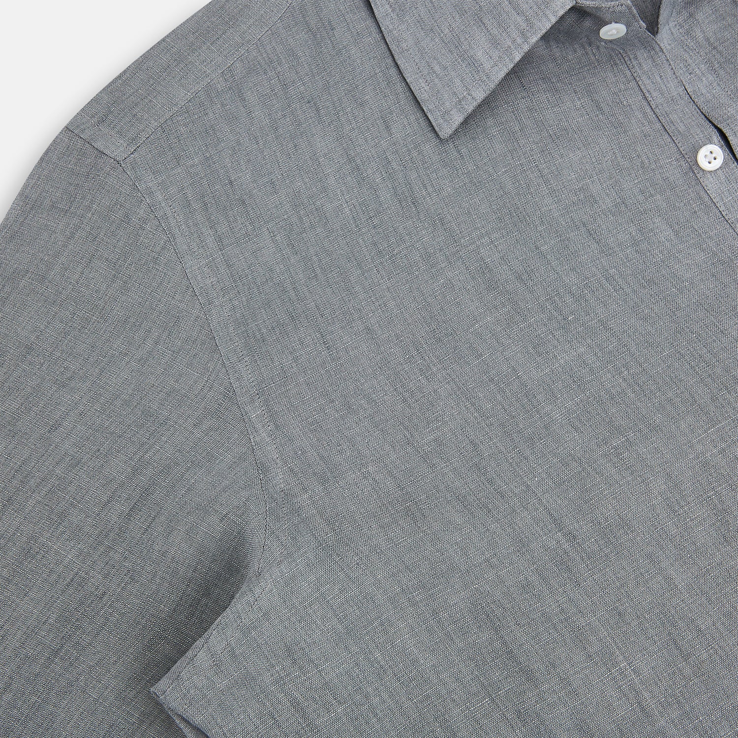 View 6 of product Grey Linen Westminster Shirt