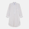 View 1 of product Colourful Garden Multi Stripe Cotton Sussex Nightshirt