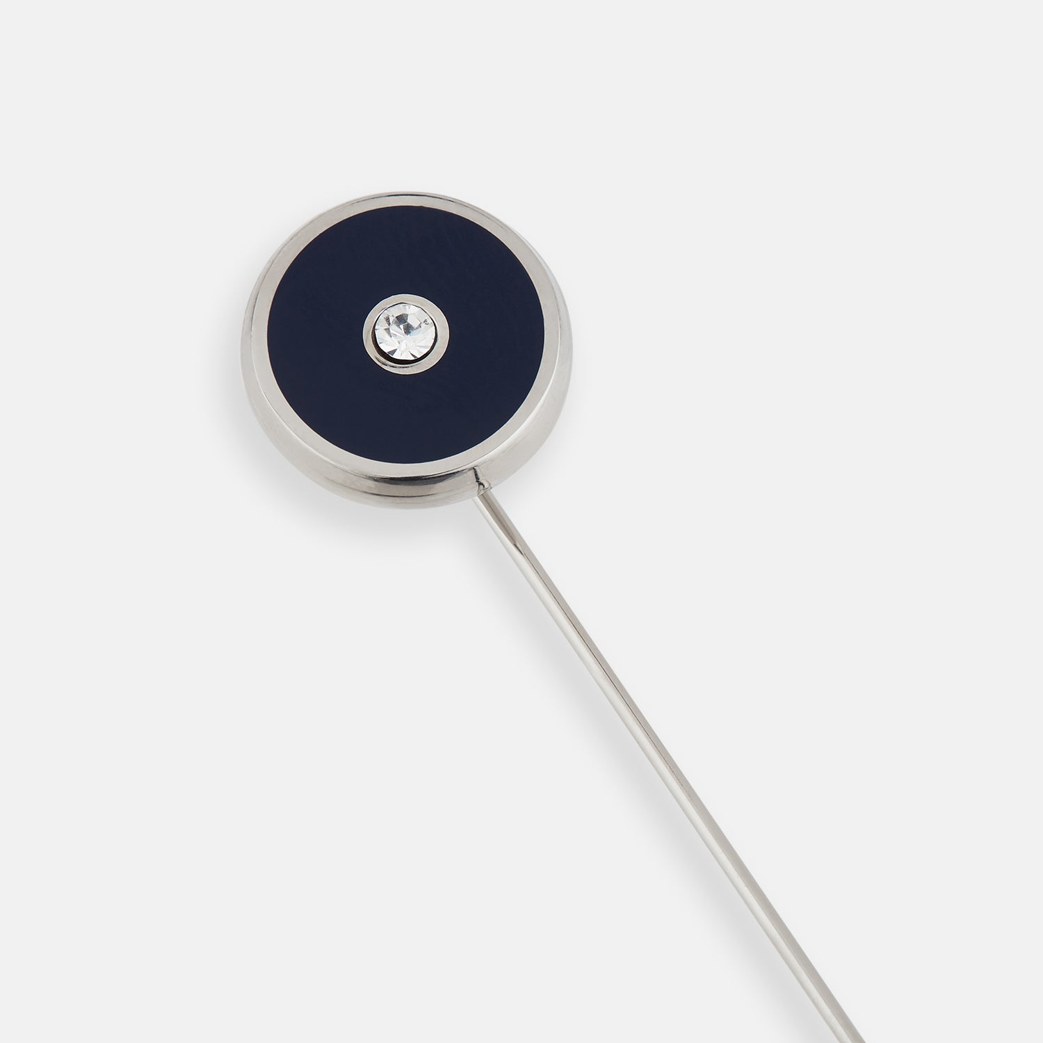 View 2 of product Navy Gemstone Lapel Pin