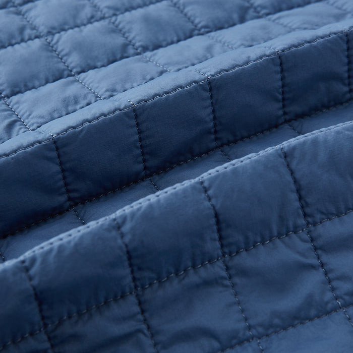 Azzurro Double-Breasted Quilted Gilet Image 3