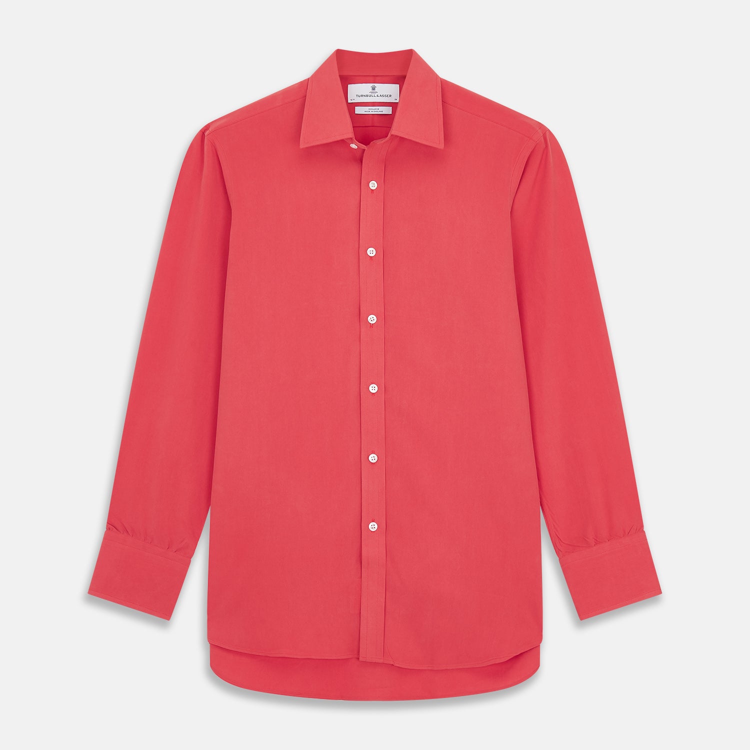 View 1 of product Coral Pink Silk Regular Fit Mayfair Shirt