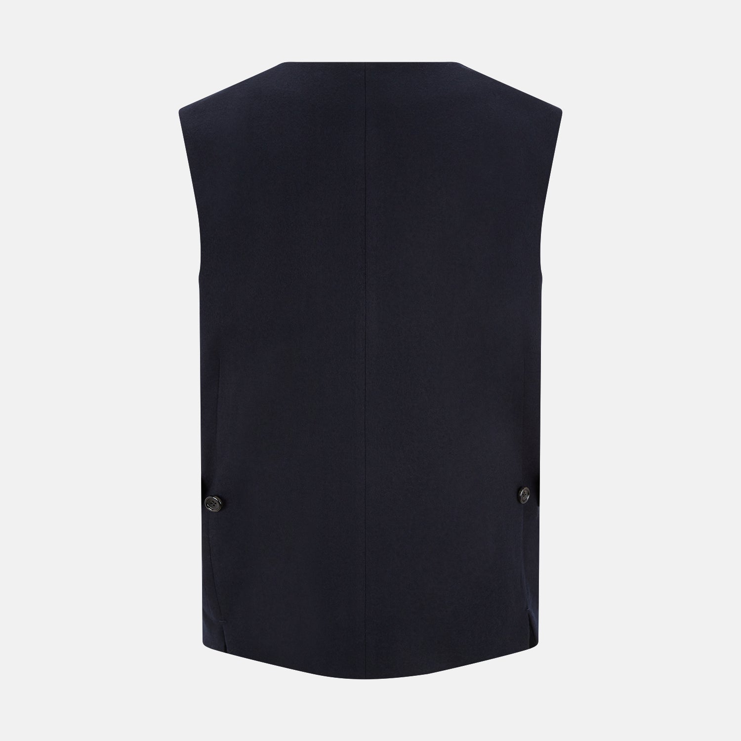 View 4 of product Navy Single-breasted Waistcoat