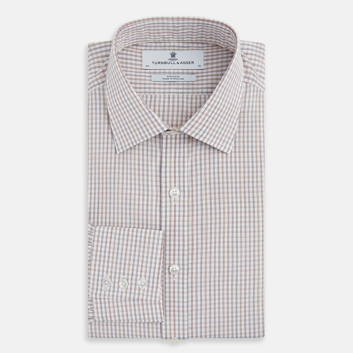 View 5 of product Multicoloured Check Mayfair Shirt