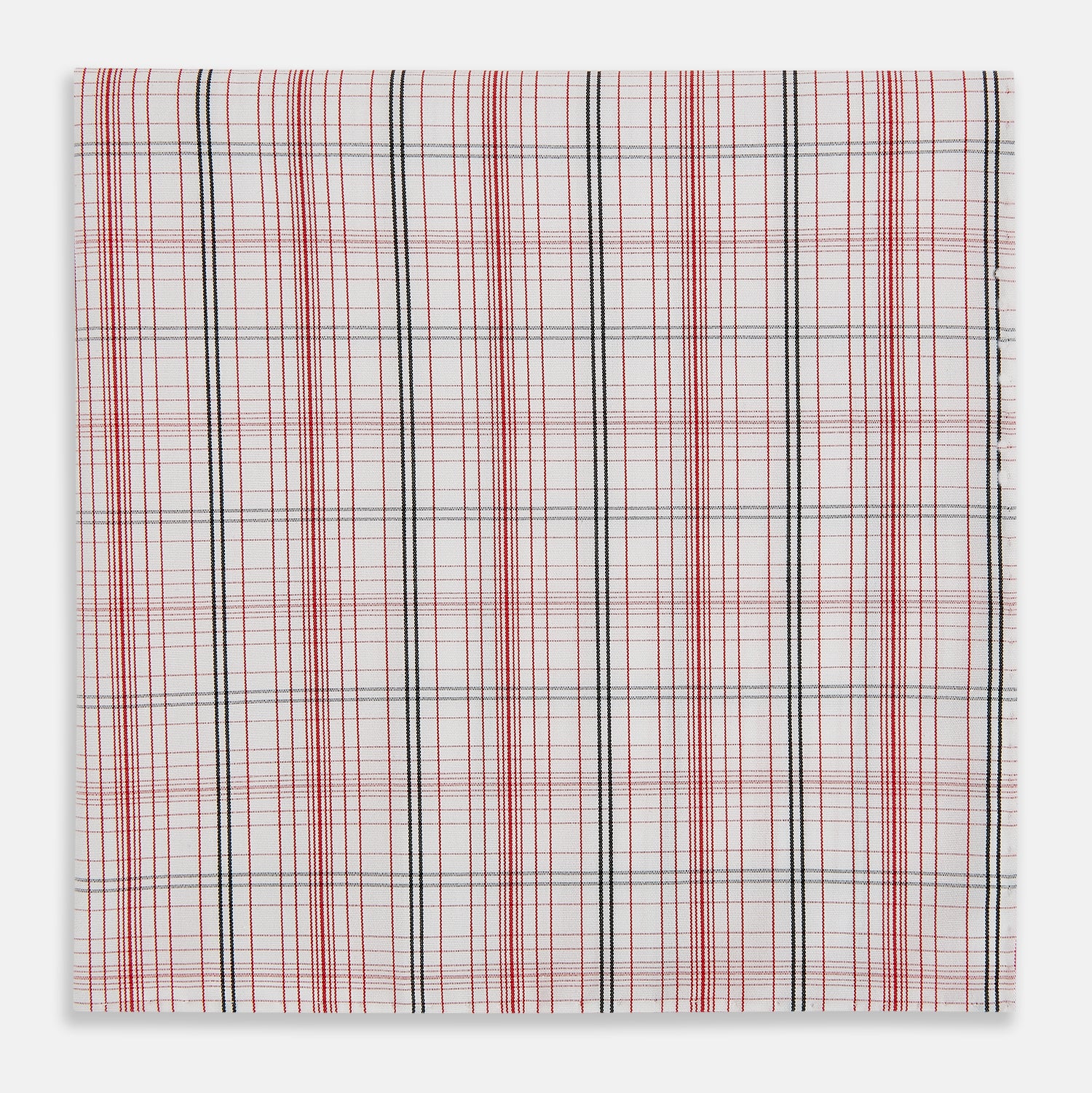 Red Multi Check Hand-Rolled Handkerchief – Turnbull & Asser US