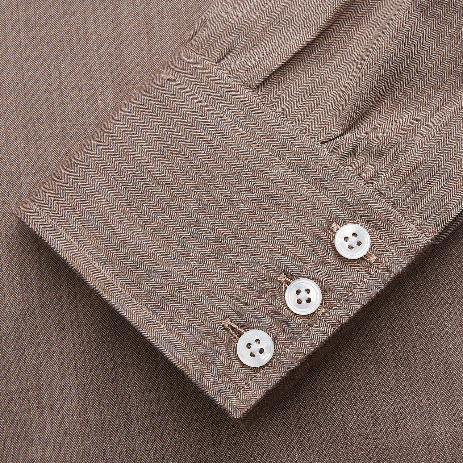 Camel Cotton Melange Regular Fit Mayfair Shirt