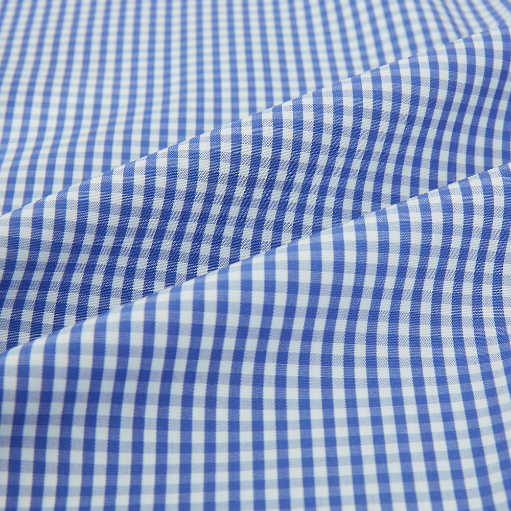 Blue Grid Check Belgravia Shirt