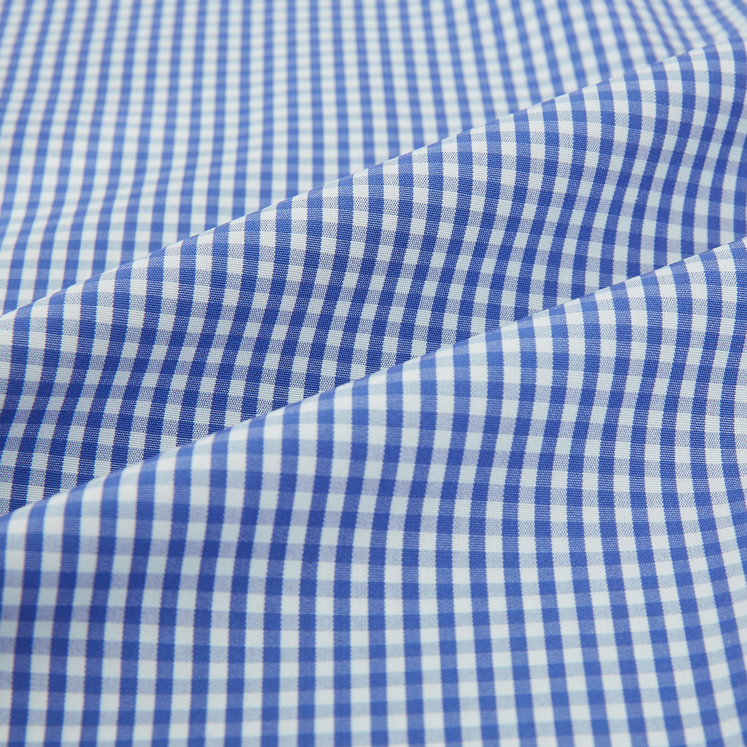 View 6 of product Blue Grid Check Belgravia Shirt