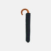 View 2 of product Black Watch Tartan Telescopic Umbrella with Whangee Crook Handle