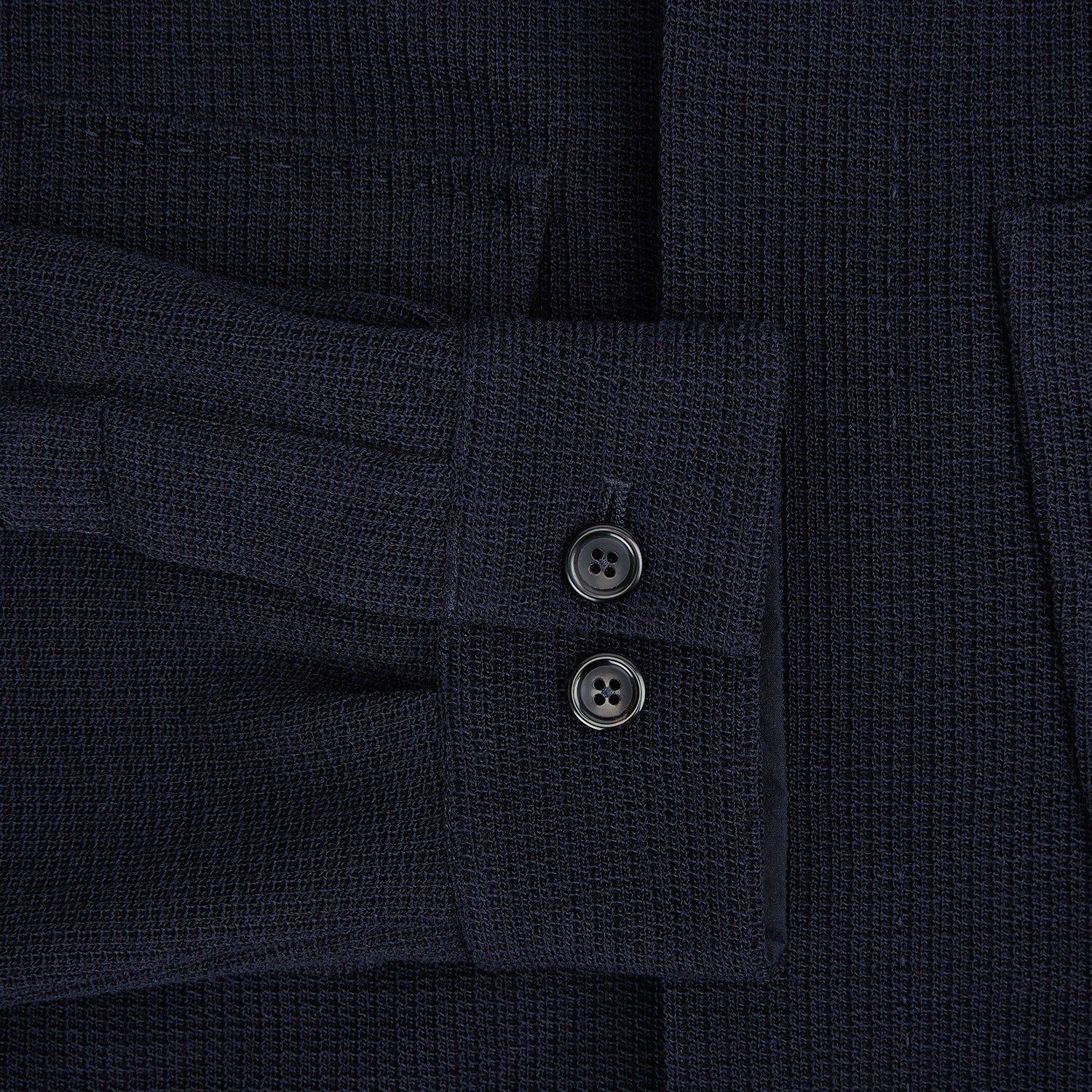 View 4 of product Navy Greenwich Knitted Overshirt