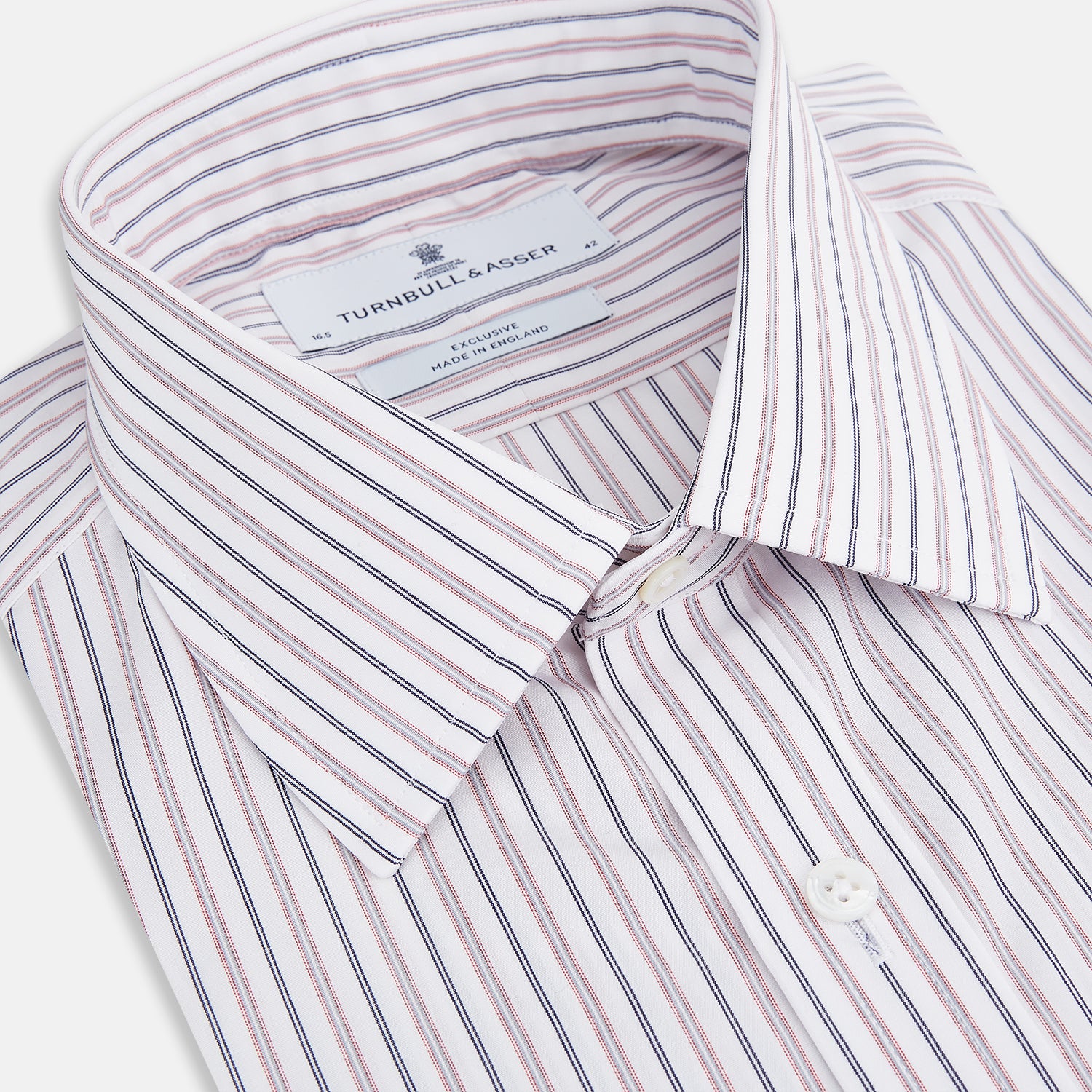 View 2 of product Red Multi Stripe Mayfair Shirt