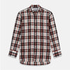 View 2 of product Black and Red Check Linen Blend Fabric