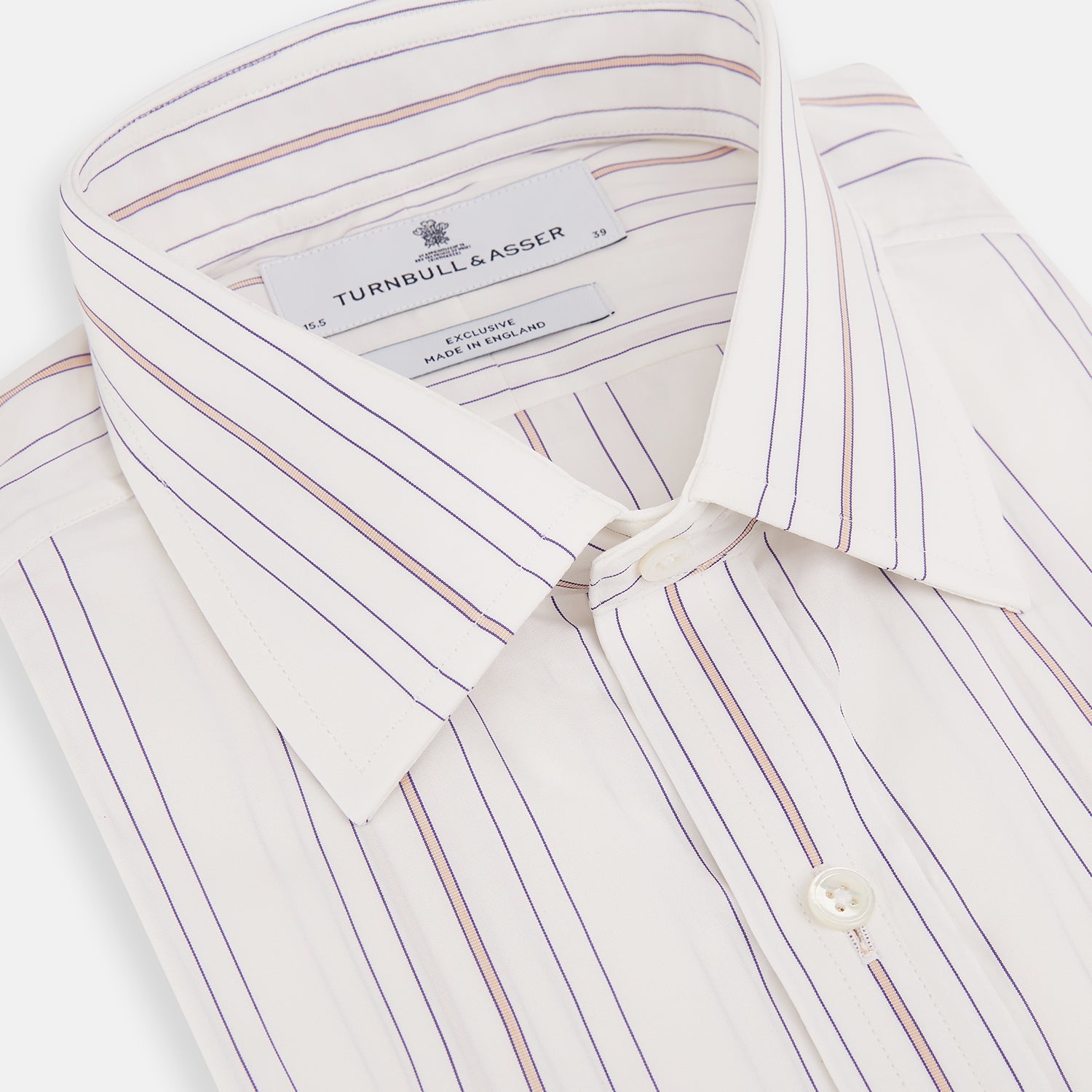 View 2 of product Purple and Rose Multi Stripe Mayfair Shirt