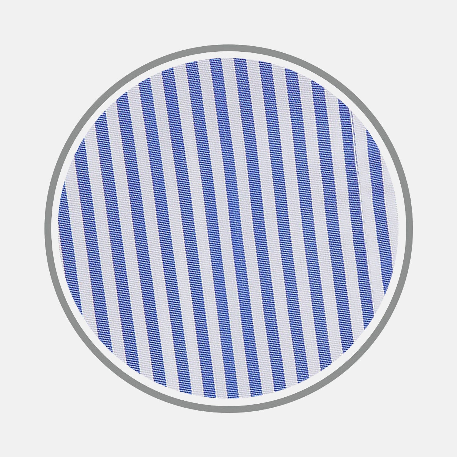 View 1 of product Blue Bengal Stripe Cotton Fabric