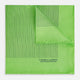 Fern Green Stripe Silk Pocket Square