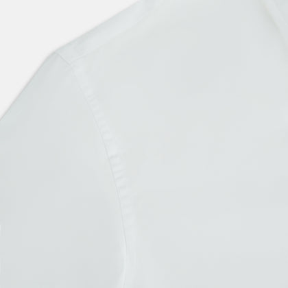 PLAIN WHITE WESTMINSTER SHIRT WITH TURNBULL COLLAR AND 3- BUTTON CUFFS Image 5