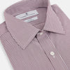 View 2 of product Burgundy Shadow Stripe Mayfair Shirt