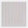 View 3 of product Hand Rolled Orange and Blue Multi Stripe Handkerchief