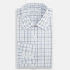 View 4 of product Purple and Blue Multi Check Mayfair Shirt